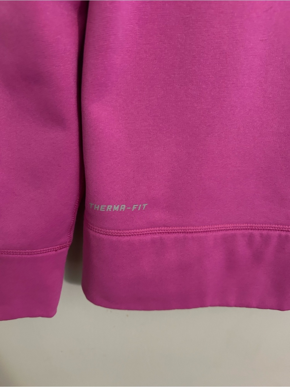 Nike Magenta Zip Hoodie with Navy Swoosh - Picture 11 of 13